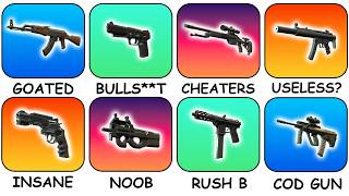 Every GUN In Counter-Strike Explained(ish) in 10 minutes(ish)