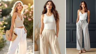 Best Wide Leg Pants Spring Ideas 2025: Must Have Styles for Effortless Chic Outfits!