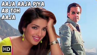Aaja Aaja Piya Ab Toh Aaja | Priyanka Chopra, Bobby Deol | Alka Yagnik Love Songs | Barsaat Songs