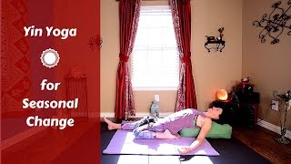 Yin Yoga for Grounding, Balance & Digestion (seasonal transition) | Fall/Spring {55 mins}