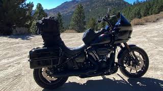 Hwy 395 north to 108 Sonora pass on the Harley-Davidson 2020 low rider s