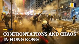 Confrontations and chaos in Hong Kong