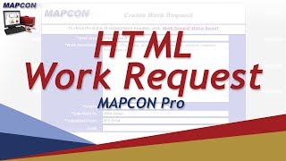 HTML Work Request -MAPCON CMMS