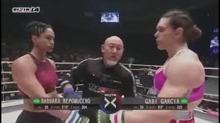 Gabi García VS Barbara Nepomuceno - MMA pelea