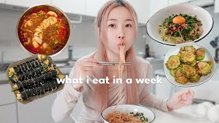 what i eat in a week ✨simple korean recipes✨