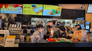 The Busiest McDonalds in Akita Prefecture Japan on New Years Eve - A Madhouse!