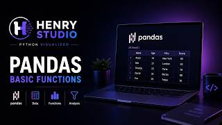 Pandas Basic Functions Explained Visually | Python Pandas Tutorial