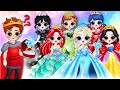 If Elsa, Wednesday & Ladybug Become Princess | Who Will The Prince Marry?