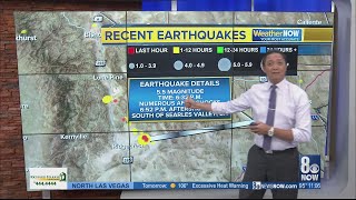 5.5-magnitude earthquake near Searles Valley, California, felt in Southern Nevada