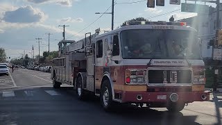 **PEAKED Q's & HORN **PFD Ladder 10, Engine 14,Battalion 10 & PPD Responding