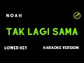 NOAH - TAK LAGI SAMA (KARAOKE VERSION) LOWER KEY