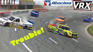 Trouble, Tempers, Tires - iRacing VRX S2 Race 5 (North Wilkesboro; 47 incar)