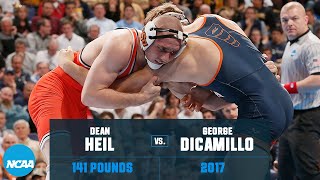 Dean Heil vs. George DiCamillo: 2017 NCAA wrestling championships (141 lb.)