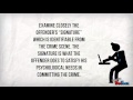 Applications of Criminal Psychology Applications of Criminal Psychology