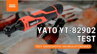 Grzechotka udarowa akumulatorowa YATO YT-82902 - Test