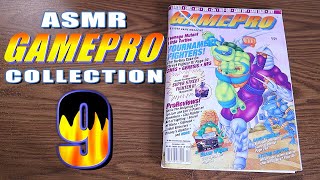 ASMR 💤 GAMEPRO Magazine Collection #9 - Whispering, Mouth sounds, Lollipop Sounds