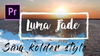 How to do Luma fade effect in Premier Pro Tutorial || Transitions Pack