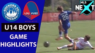 Sockers FC vs. Lou Fusz - U14 MLS Next Game Highlights  [October 5 2024]