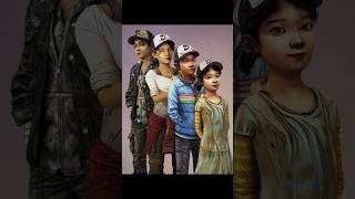CLEMENTINE'S EVOLUTION (The Walking Dead) #shorts