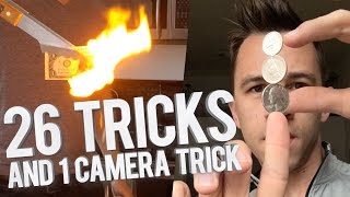 26 Magic Tricks, and 1 Camera Trick