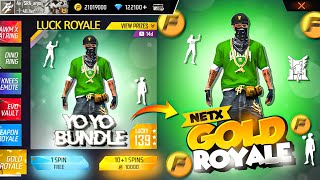 পরবর্তী গোল্ড রয়েল বান্ডেল💥😮 Next gold royal Bundle in Free fire| Free fire new event| FF new event