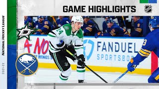 Stars @ Sabres 1/20/22 | NHL Highlights