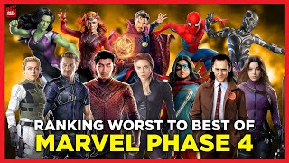 Ranking Marvel's Phase 4: From Worst To Best