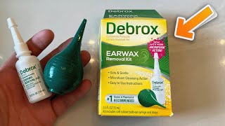 Debrox Earwax Removal Kit (Drops and Ear Syringe Bulb) - User Review