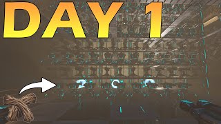 We Claimed Labyrinth Cave Day 1 But Its a FIBERCRAFT... | Ark PvP