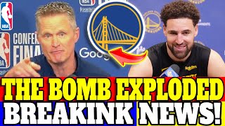🛑😲URGENT! NOBODY WAS EXPECTING IT! KERR CONFIRMS! SAD NEWS! GOLDEN STATE WARRIORS NEWS!