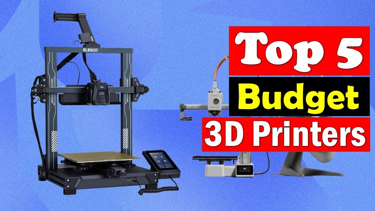 Best Budget 3D Printer In 2024 | Top 5 Best Budget 3D Printer Review ...