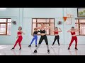 20 min stubborn belly fat and slim waist exercise aerobic dance