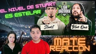 🧉Mate-Reacción a STUART vs BLUE ONE | #LIGABAZOOKA - MOVISTAR ARENA 2024💥\