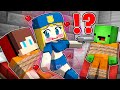 GIRL POLICE FELL in LOVE with JJ in PRISON! JJ and Mikey JAILBREAK in Minecraft! - Maizen