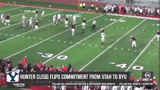 Hunter Clegg Flips Commitment From Utah To BYU Football