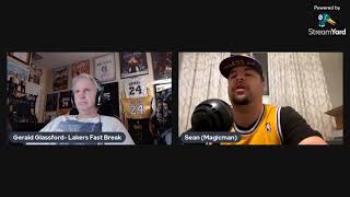 Lakers Fast Break-  Is Anthony Davis The Key To The Lakers Offense? with "MagicMan" Sean Grice!