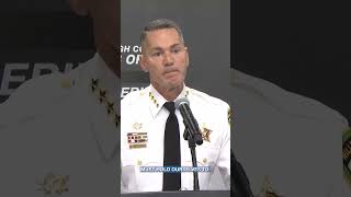 Sheriff Chad Chronister discusses investigation involving academic cheating within HCSO