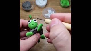 How to make a clay turtle easy tutorial