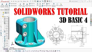 TUTORIAL SOLIDWORKS PART DESIGN 3D BASIC 4 UNTUK PEMULA