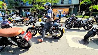 Distinguished Gentleman's Ride 2022. Taipei, Taiwan. DGR. Ton Up Cafe. Gogobox. 台灣紳士路騎台北