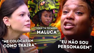 BBB25 🔥 PURO CAOS! VITÓRIA e THAMIRIS BRIGAM, CAMILLA CHORA e DISCUTE com ALINE, GUI é NOVO ANJO