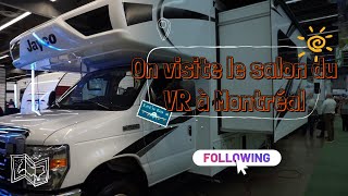 15.On visite le salon du VR à Montréal  #canada #quebec  #fifthwheel #pickup #laurentides #salonduvr