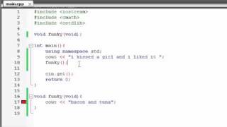 C++ Programming Tutorial - 9 - using namespace std; Trick