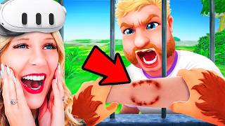 I Became a Baby Monkey in a ZOO (VR)