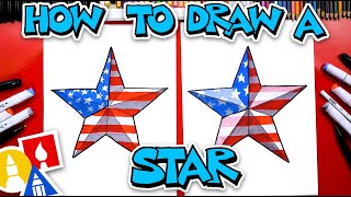 How To Draw A Star - Memorial Day