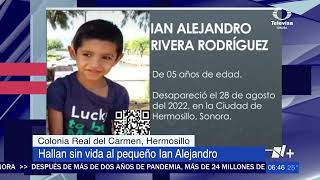 Localizan sin vida a Ian Alejandro, niño de cinco años reportado como desaparecido