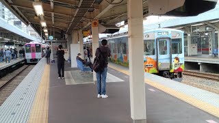 【未公開】尼崎駅で阪神5500系5512F(トラッキー号)＋5511F(TORACO号)･近鉄9020系9034F＋1026系1029F(ならしかトレイン)