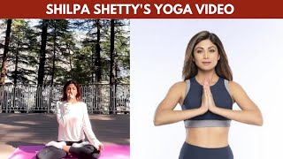 Shilpa Shetty's Yoga Video, Latest Video, Instant Bollywood