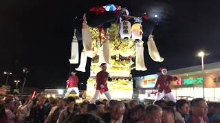 土居太鼓祭り2019 ハローズ土居店　畑野太鼓台