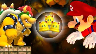 What happens if Bowser and Evil Mario use the Triple Mega Cat Bell in Super Mario Bros. Wii